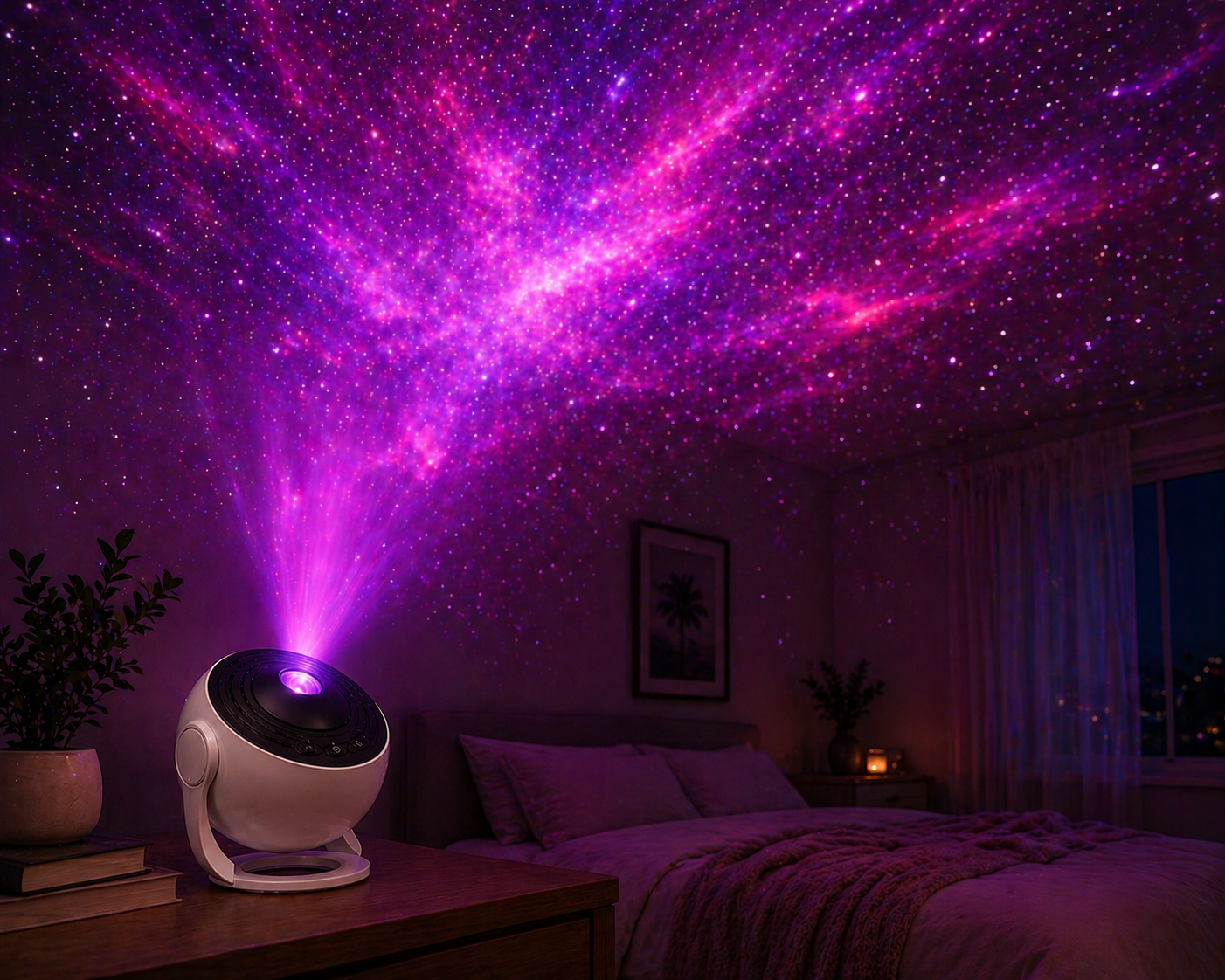 Galaxy Projektor – Sternenhimmel für dein Zimmer